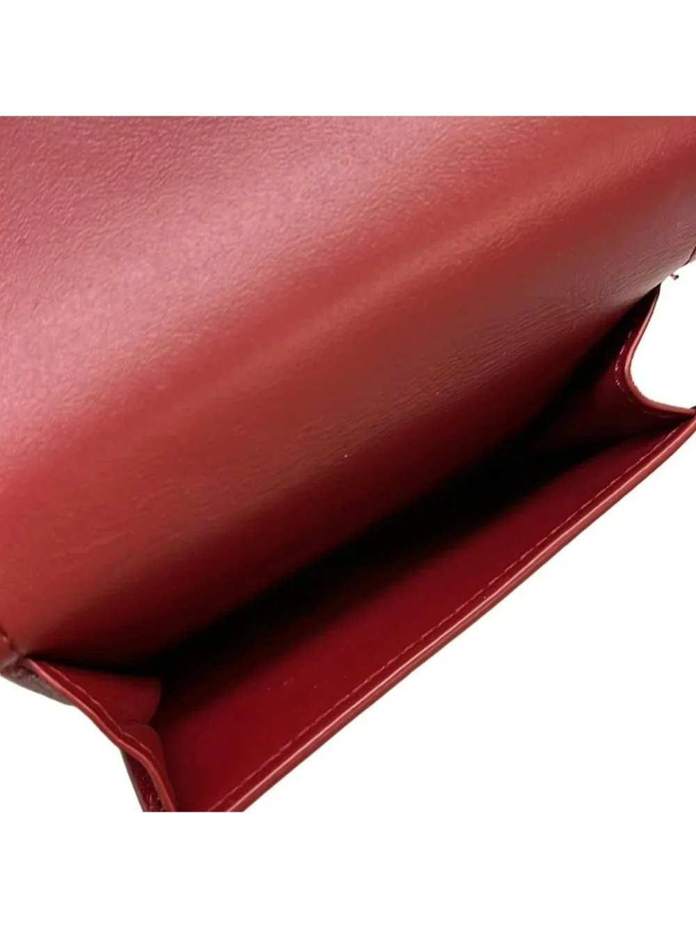 Loewe Bordeaux Leather Wallet